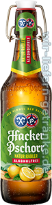 Hacker Naturtrübes Radler Alkoholfrei Bügelflasche